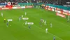 La golul de 1-1, Muhar are tot timpul din lume să-și pună mingea pe șut, pentru că Doumbia și Grameni sunt departe de adversar