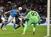 McTominay înscrie cu capul la Napoli - Roma 3-3. Foto: Imago