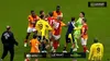 Bătaie generală după Galatasaray - Fenerbahce 2-1 / foto: capturi video X/Jeff