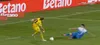 Gafa lui Batubinsika la golul marcat de Gloria Bistrița / foto: capturi Prima Sport