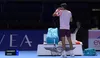 Panglica purtată de Rafa Jodar la ATP Basel (FOTO: captură Tennis TV)