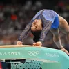 Simone Biles, la sărituri