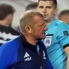 Dorinel Munteanu, aproape de bătaie cu un suporter.jpg Foto:Captură TV/@Prima Sport 1