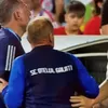 Dorinel Munteanu, aproape de bătaie cu un suporter Foto: Captură TV/ @Prima Sport 1