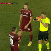 CFR Cluj - Pafos. Roșu direct primit de Ciprian Deac. Foto: captură Digi Sport