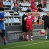 Abdallah s-a accidentat în partida Voluntari - Dinamo/ Foto: GOLAZO.ro