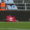 Abdallah s-a accidentat în partida Voluntari - Dinamo/ Foto: GOLAZO.ro