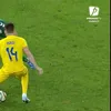 România - Lituania: penalty obținut de Ianis Hagi. Foto: captură Prima TV