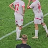 Astrit Selmani discutând cu Milanov în Dinamo - Slobozia FOTO GOLAZO.ro