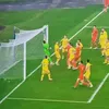 Muntenegru U21 - România U21: Sava primește gol direct din corner. Foto: captură Pro Arena