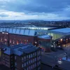 Ibrox Stadium văzut din dronă (foto: Iosif Popescu/GOLAZO.ro)