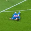 Dinamo - FCSB: accidentare Darius Olaru. Foto: captură Prima Sport