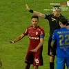 Conflicte în Gloria Buzău - CFR Cluj. Captură Prima Sport