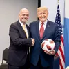 Gianni Infantino si Donald Trump