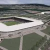 Noul stadion din Bistrița 2/3 (FOTO: facebook @Emil Radu Moldovan)