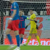 FCSB - Slobozia: golul „fantomă” validat de VAR. Foto: captură Prima Sport