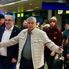 Mircea Lucescu, Mihai Stoichiță la aeroport (foto: Iosif Popescu/GOLAZO.ro)