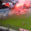 Atmosfera din startul meciului Universitatea Craiova - Dinamo (Captură foto: Prima Sport)