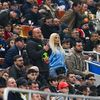 Laura Vicol, prezentă în tribunele FCSB - Lyon (foto: Raed Krishan / GOLAZO)