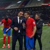 FCSB a făcut patru schimbari la începutul reprizei secunde a meciului cu Olympique Lyon. FOTO: captură Prima Sport 1