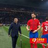 FCSB a făcut patru schimbari la începutul reprizei secunde a meciului cu Olympique Lyon. FOTO: captură Prima Sport 1