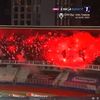 U Cluj - CFR Cluj, torțe în peluza gazdelor. Capturi Digi Sport (2).jpg