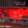 U Cluj - CFR Cluj, torțe în peluza gazdelor. Capturi Digi Sport (3).jpg
