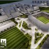 Macheta noului stadion Corvinul Hunedoara FOTO facebook.com/PrimariaHunedoara