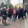 Rapid - U Cluj, fanii au aprins lumânări în memoria lui Aaron Boupendza. FOTO Răzvan Ion, GOLAZO.ro