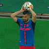 FCSB - CFR. Golul înscris de Cisotti (Foto: Captură, Prima Sport)