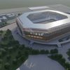Macheta noului stadion Dan Păltinișanu
