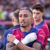 Jucătorii Barcelonei, cu încheieturile bandajate. FOTO: Getty Images