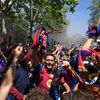 Fanii Barcelonei înainte de El Clasico (foto: captură X Mundo Deportivo)
