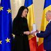 Cristina Neagu a primit de la președintele interimar Ilie Bolojan „Ordinul Serviciul Credincios” în grad de „Cavaler” (foto: Vlad Nedelea/ GOLAZO.ro)