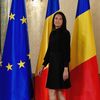 Cristina Neagu a primit de la președintele interimar Ilie Bolojan „Ordinul Serviciul Credincios” în grad de „Cavaler” (foto: Vlad Nedelea/ GOLAZO.ro)