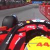 Lewis Hamilton, accident în antrenamentele pentru Marele Premiu de la Monaco. FOTO: captură video x.com/GazzettaFerrari