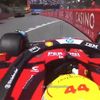 Lewis Hamilton, accident în antrenamentele pentru Marele Premiu de la Monaco. FOTO: captură video x.com/GazzettaFerrari