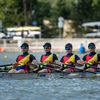Echipajele Romaniei la Europene de canotaj. FOTO: Bálint Czucz / Federația Română de Canotaj