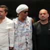 Ronaldinho și Wesley Sneijder la Sports Festival (foto: Iosif Popescu / GOLAZO.ro)