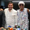 Ronaldinho și Wesley Sneijder la Sports Festival (foto: Iosif Popescu / GOLAZO.ro)