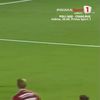 Antoine Baroan, primul gol în Rapid - FC Botoșani (FOTO: captură Prima Sport 1)