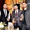 Denis Alibec premiat alaturi de Florin Nita si Gabi Tamas
