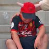 Copil în lacrimi la meciul Mallorca - Barcelona 0-3