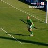 Oțelul - CFR. Fernandes a marcat după o gafă uriașă a apărării clujenilor FOTO Captură video Prima Sport
