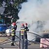 Incendiu în Ghencea / FOTO: Captură GSP