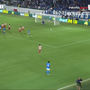 Golul înscris de Jaja în meciul Pafos - Steaua Roșie 1-1. Foto: Captură Prima Sport.