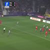 Primul gol înscris de Joao Neves în meciul Toulouse - PSG 3-6. Foto: Captură, Caze TV