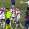 Penalty-ul acordat lui Lamine Yamal în meciul dintre Rayo și Barcelona, scor 1-1. Foto: Captură YouTube, @LALIGA