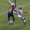 Penalty-ul acordat lui Lamine Yamal în meciul dintre Rayo și Barcelona, scor 1-1. Foto: Captură YouTube, @LALIGA