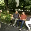 Boloni, Pițurcă și Balint, în timpul filmărilor pentru documentarul „Bölöni - legenda transilvăneană” Foto: Facebook